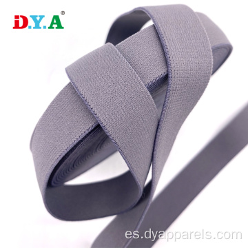 Cintura elástica tejida elástica de 20 mm tejida cinturón elástica